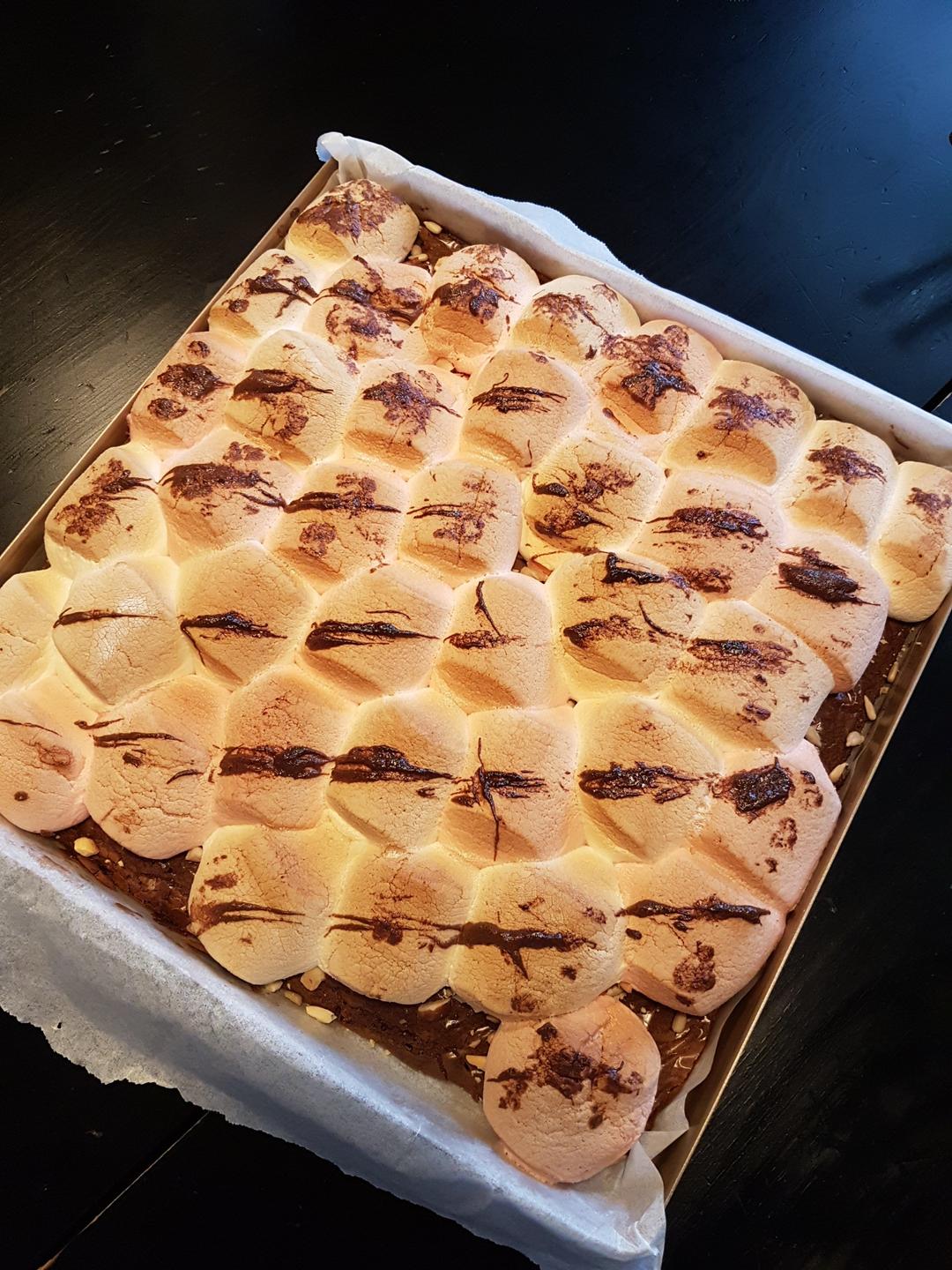 棉花糖布朗尼 Marshmallow Brownies