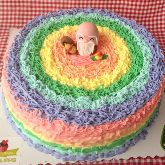 彩虹蛋糕