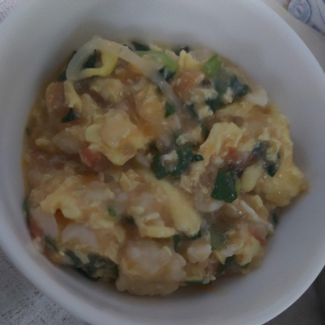 西红柿鸡蛋疙瘩汤