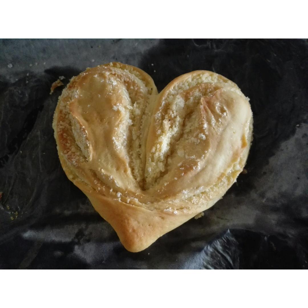 心形椰蓉面包