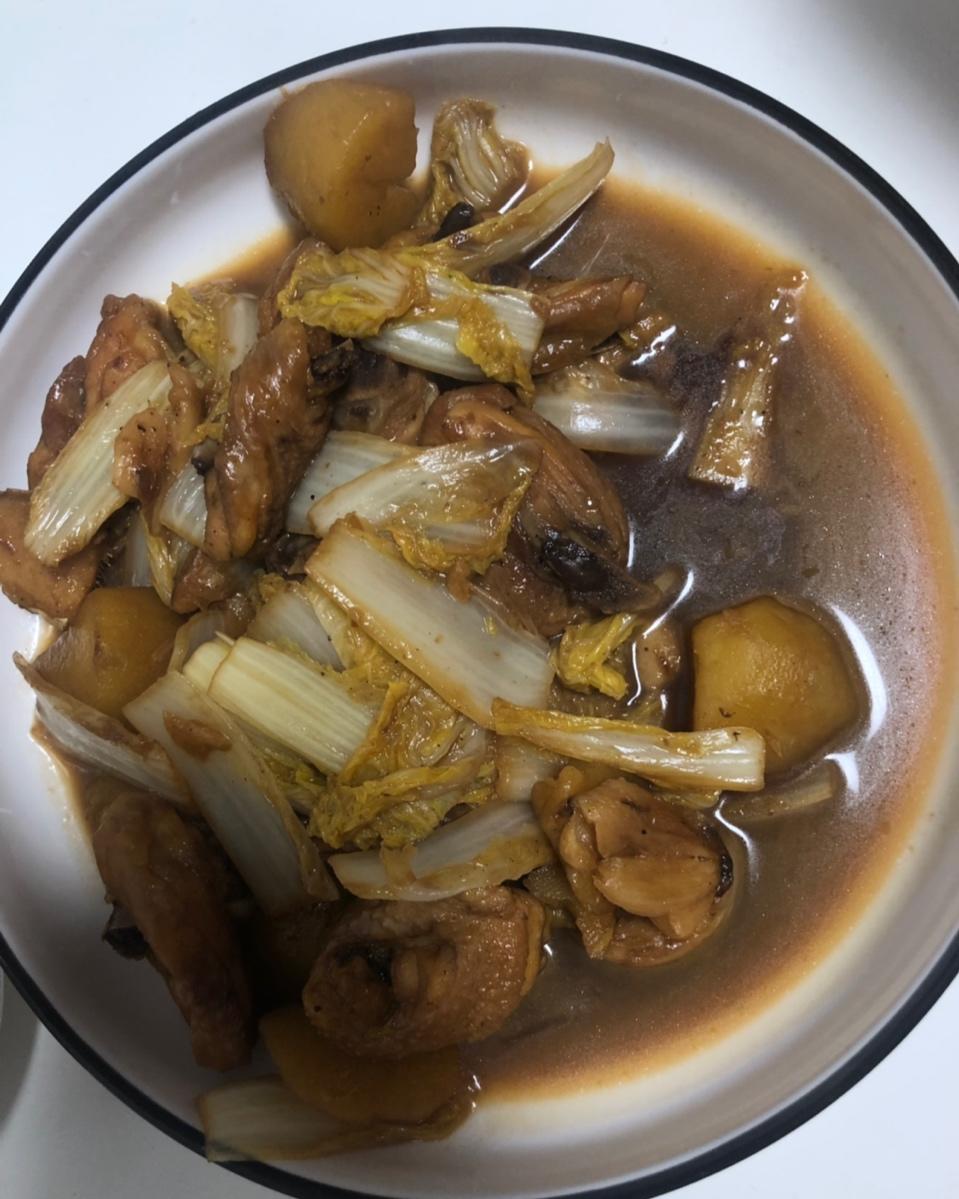鸡腿炖土豆超级快手菜