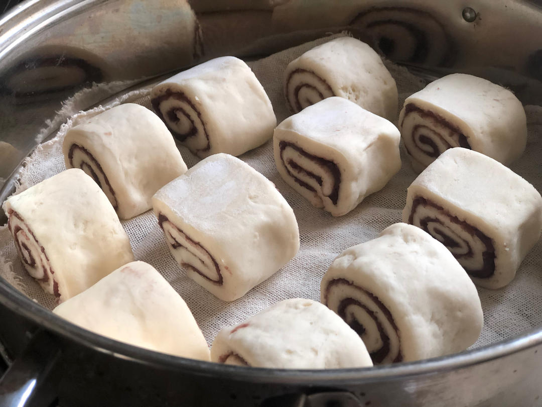 奶香豆沙卷