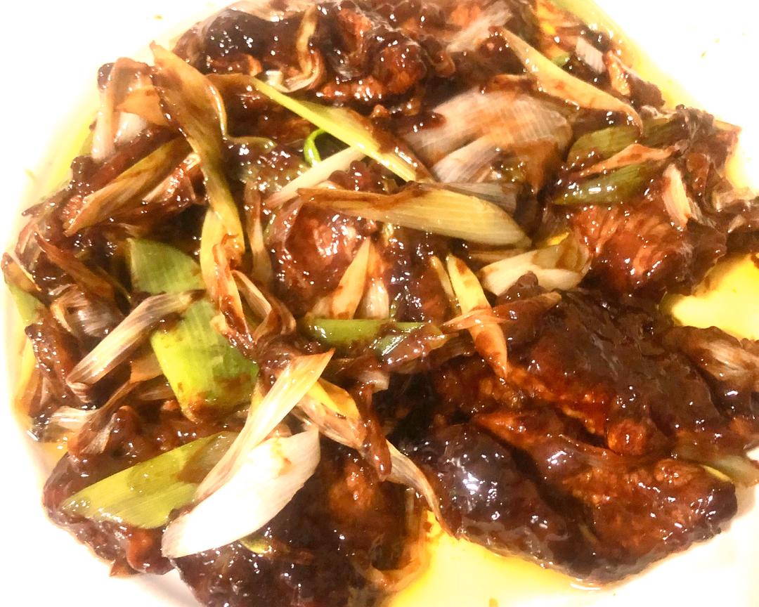 Amy's葱爆牛肉的做法