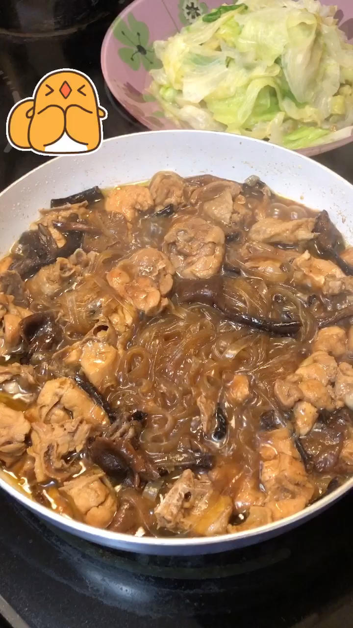 小鸡炖蘑菇粉条