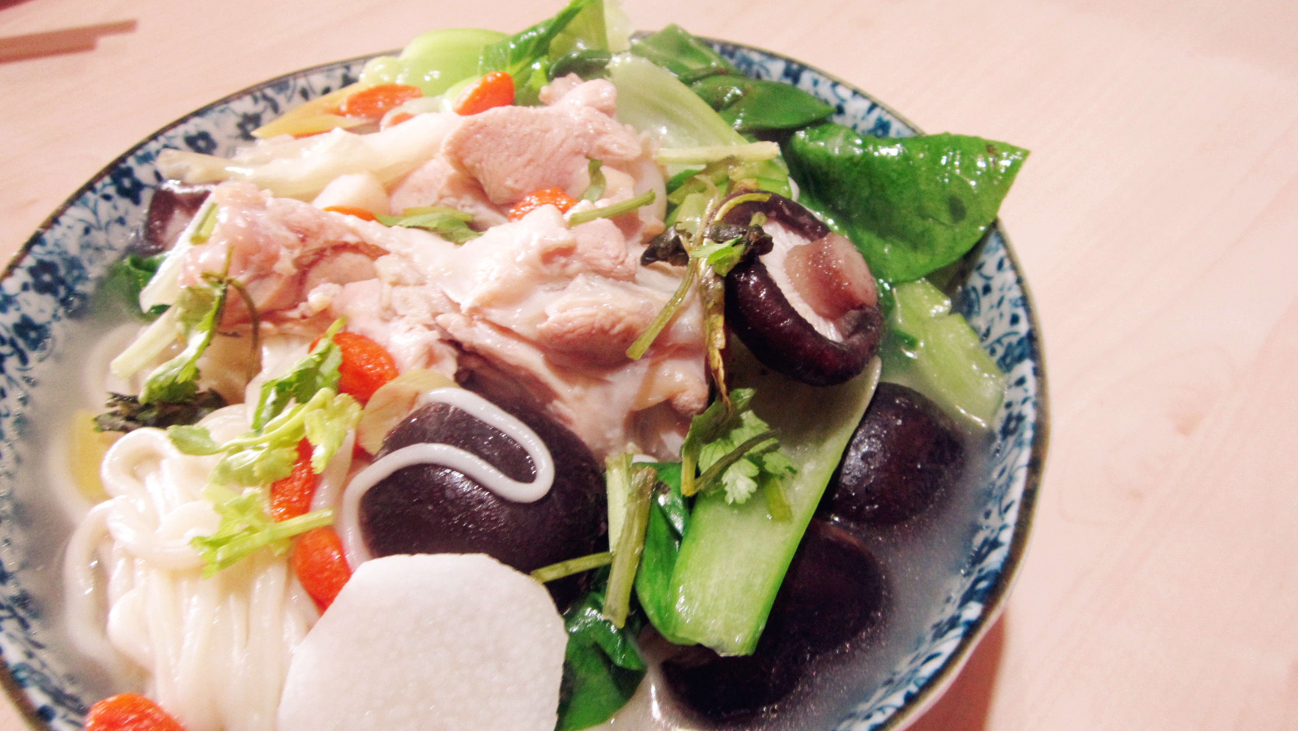 香菇炖鸡面