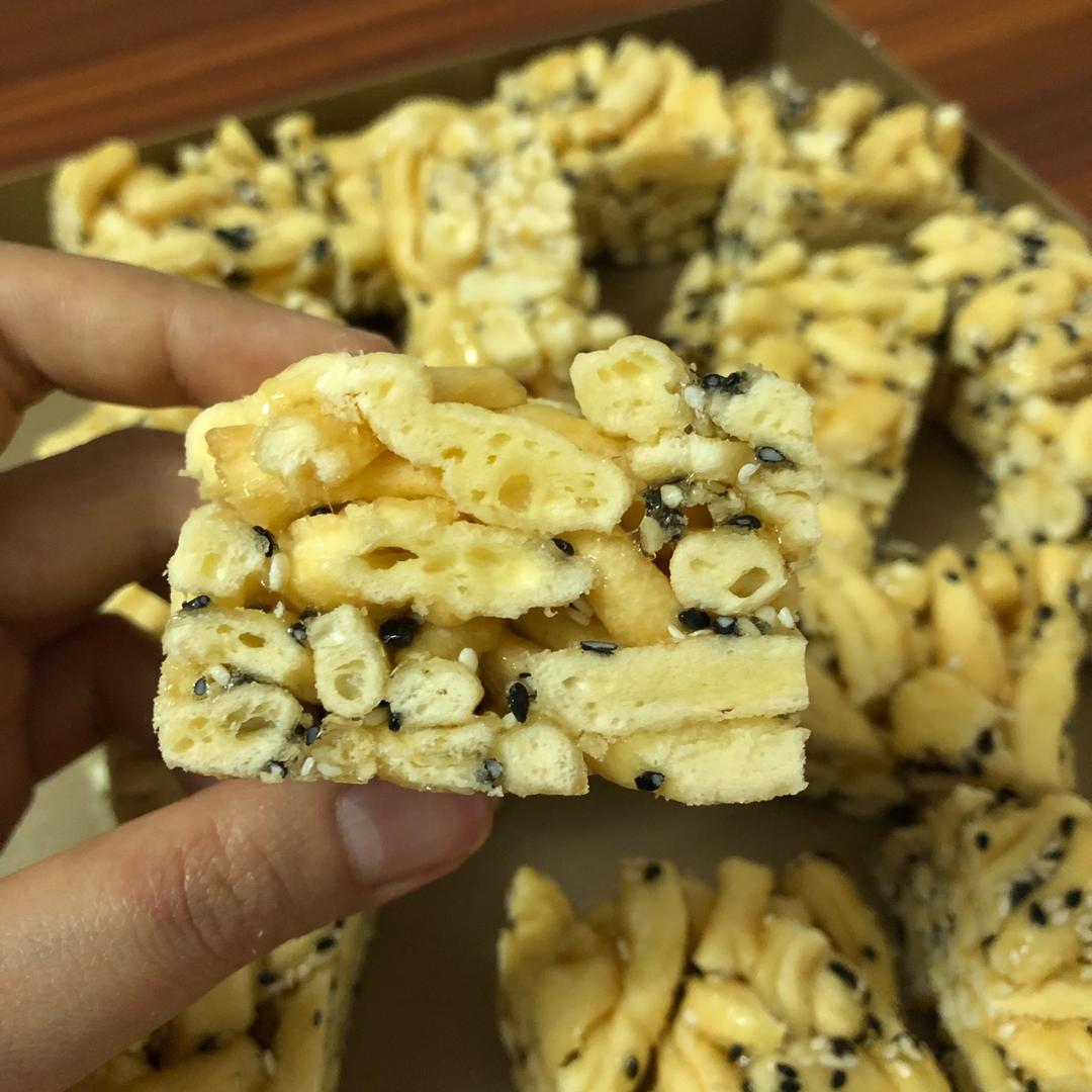 松软的鸡蛋沙琪玛