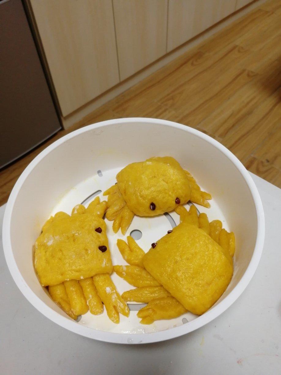 螃蟹南瓜包