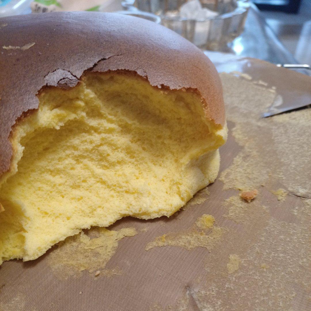 古早蛋糕 用6寸戚风模具 20克低糖版 新手零失败