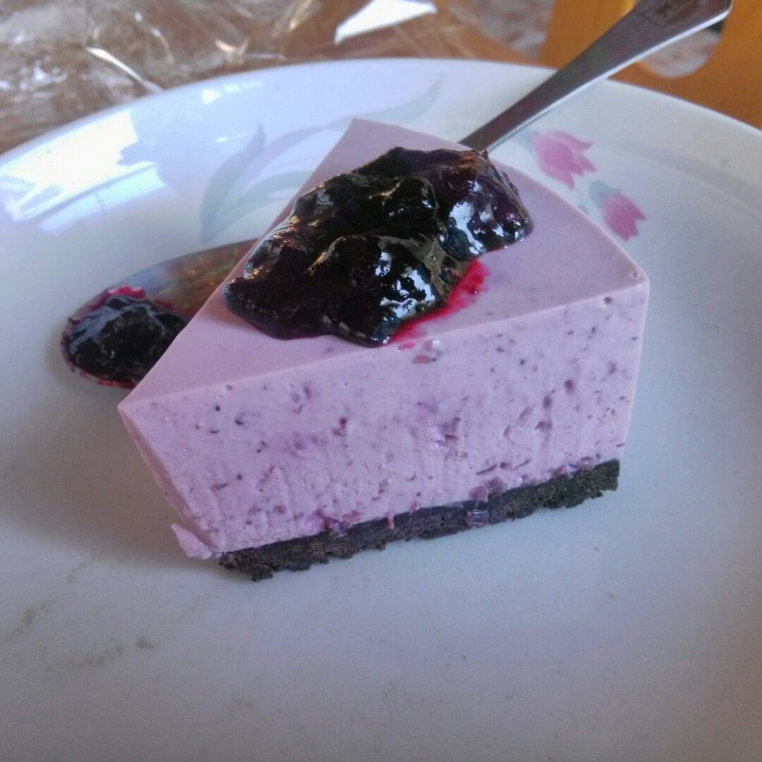 蓝莓冻芝士蛋糕