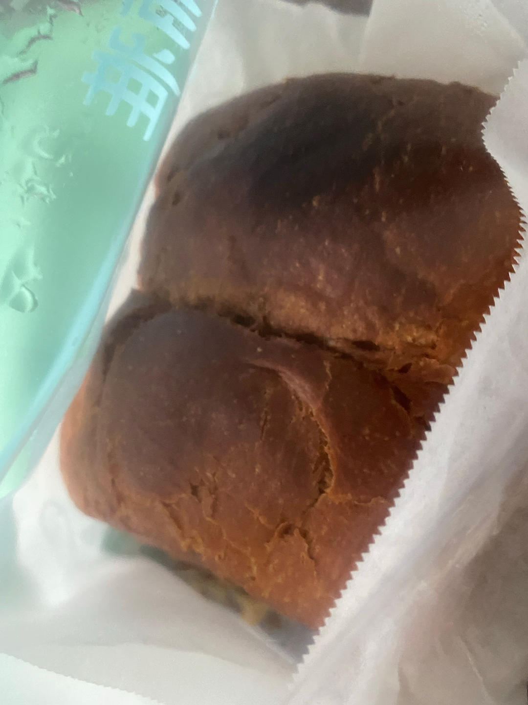 吐司方包，女儿说和来自台湾的爸爸糖一样好看好吃。零失败（是指我个人制作没有失败过）。