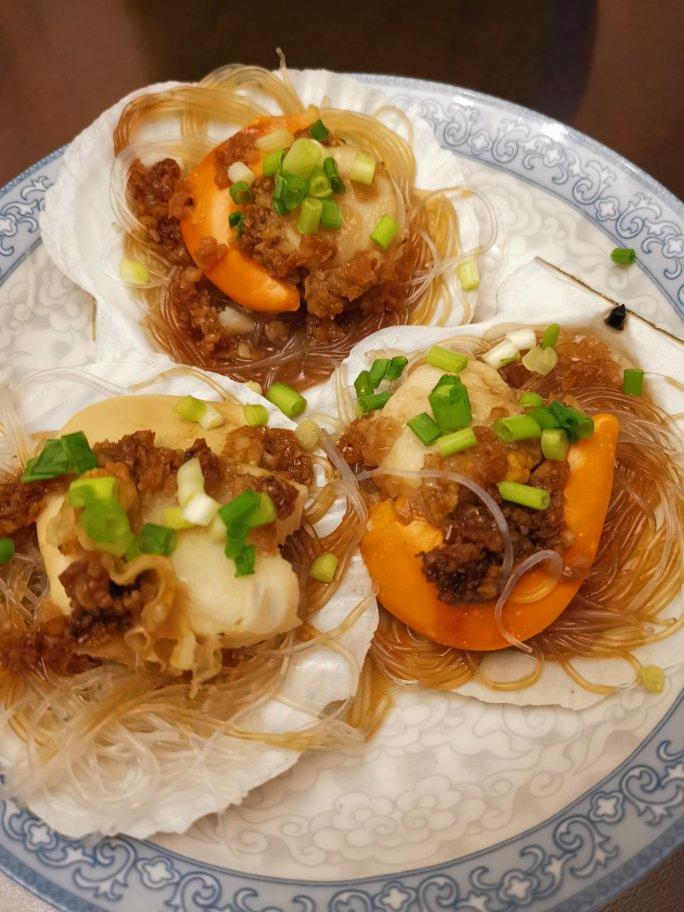 蒜蓉粉丝蒸扇贝