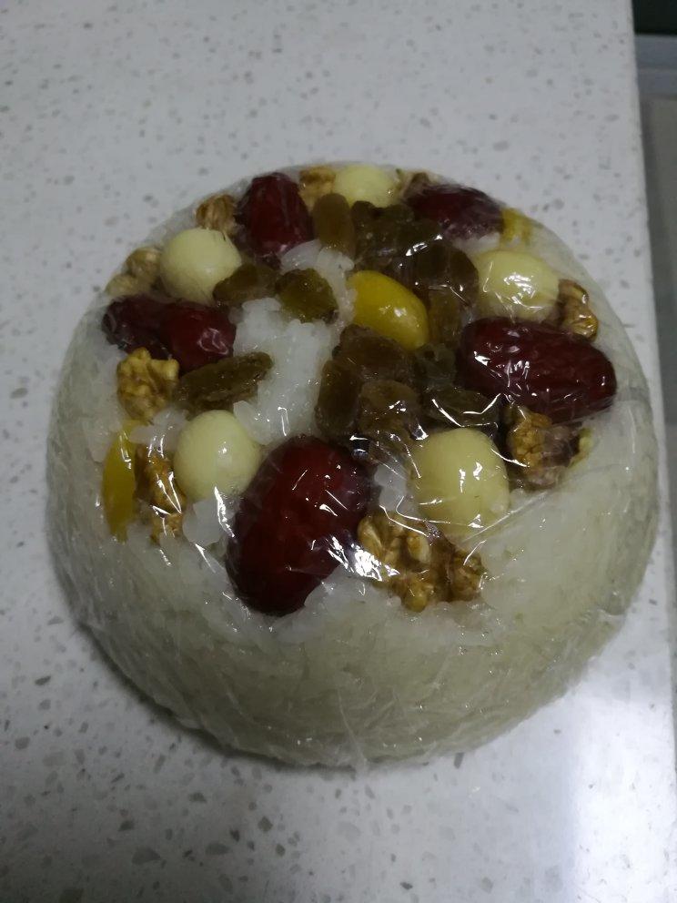 【猪油夹沙八宝饭】古法蒸糯米