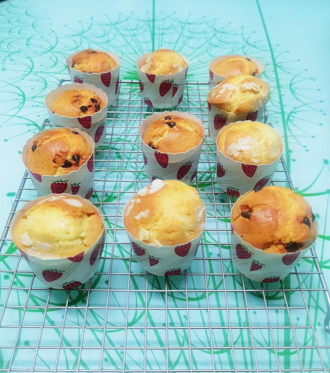 星巴克热销的爆头玛芬蛋糕