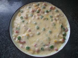 [快手早餐][中式披萨][花样吃土豆系列]微波炉版土豆底披萨的做法 步骤13