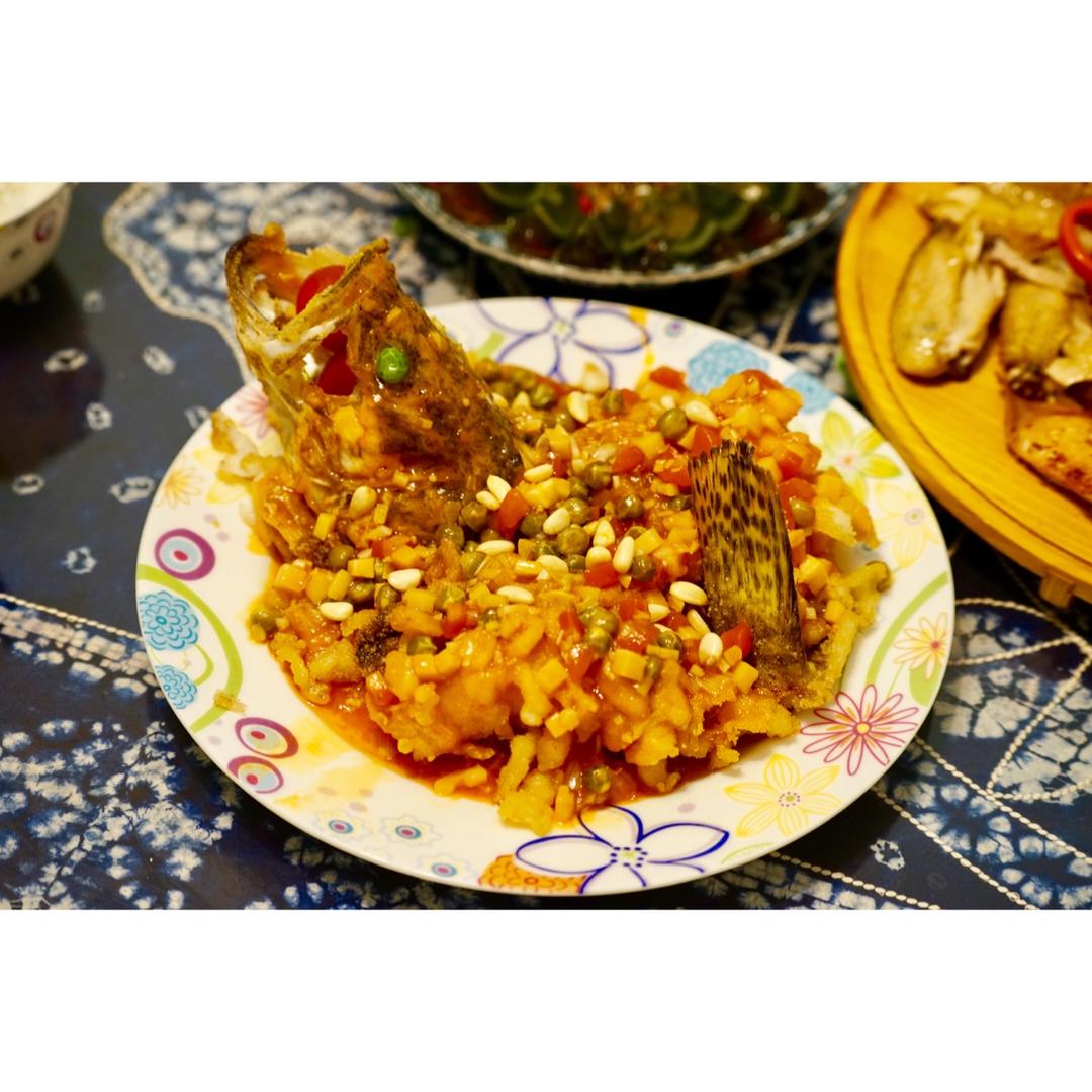 松鼠桂鱼【曼达小馆】2017年夜饭