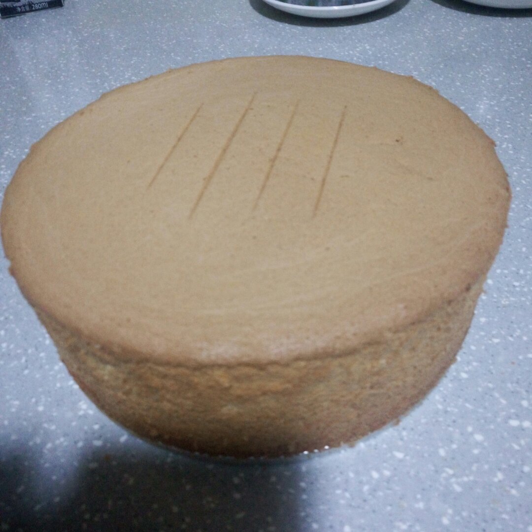 超好记八寸戚风蛋糕（后蛋法）