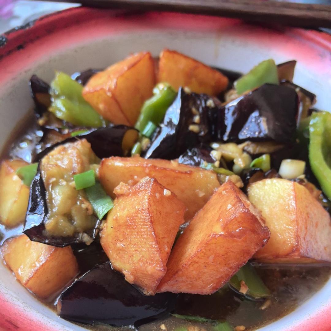 土豆烧茄子