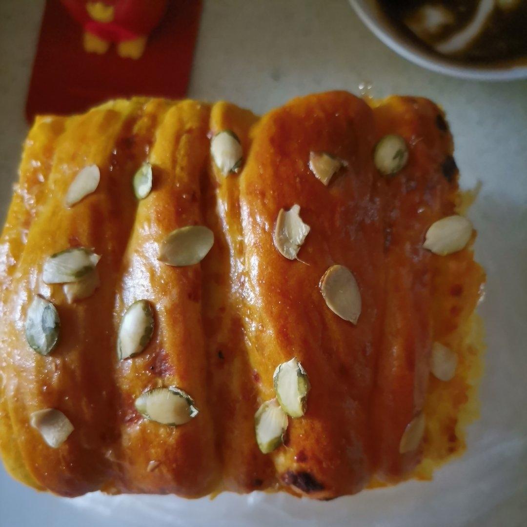 双倍美味南瓜吐司（双重南瓜，美味加倍）