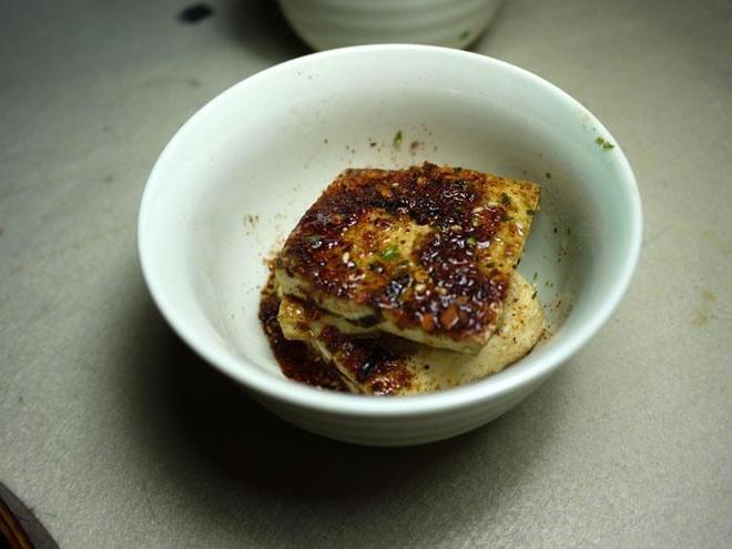 海景青山香煎豆腐的做法
