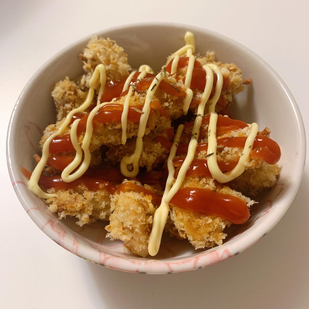 烤箱鸡米花（鸡胸肉版）