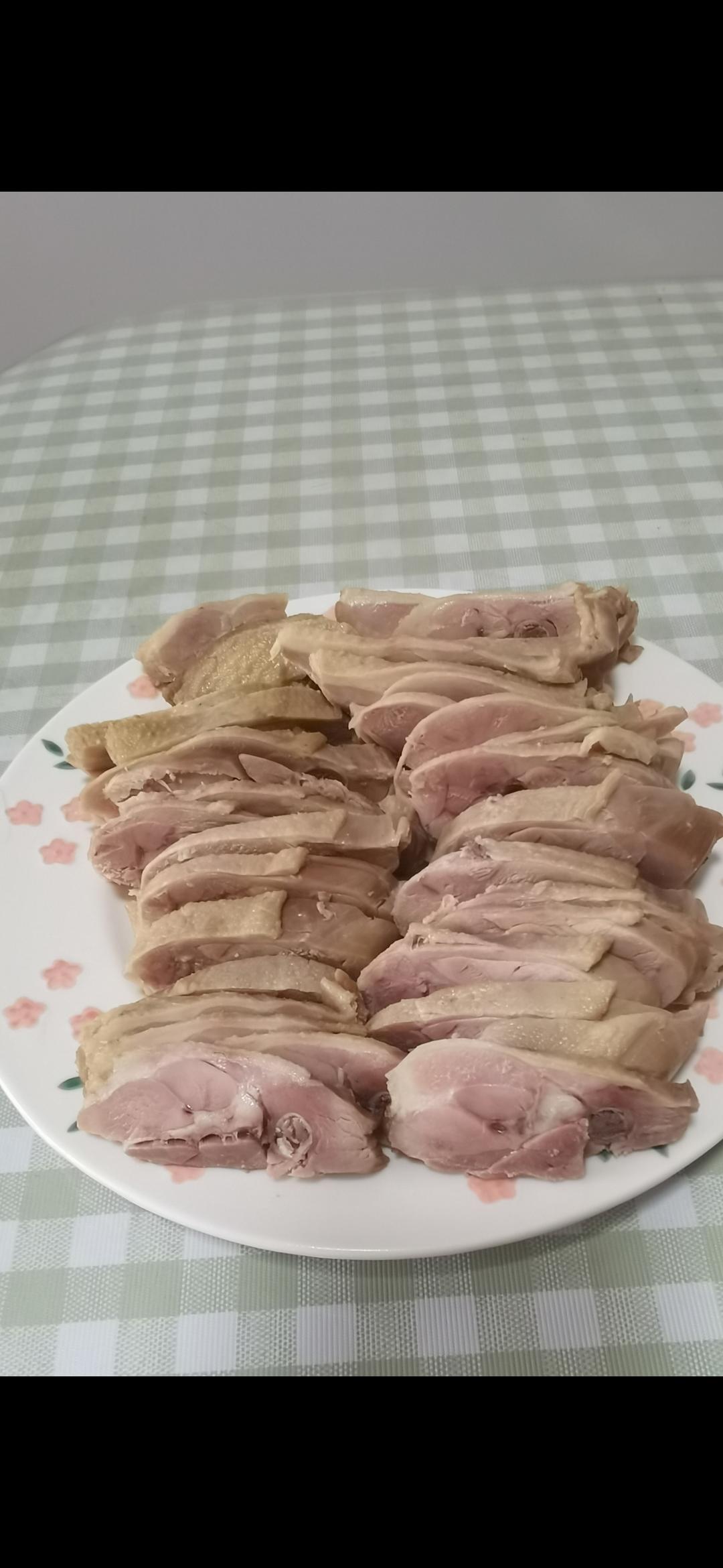 首次成功的盐水鸭腿