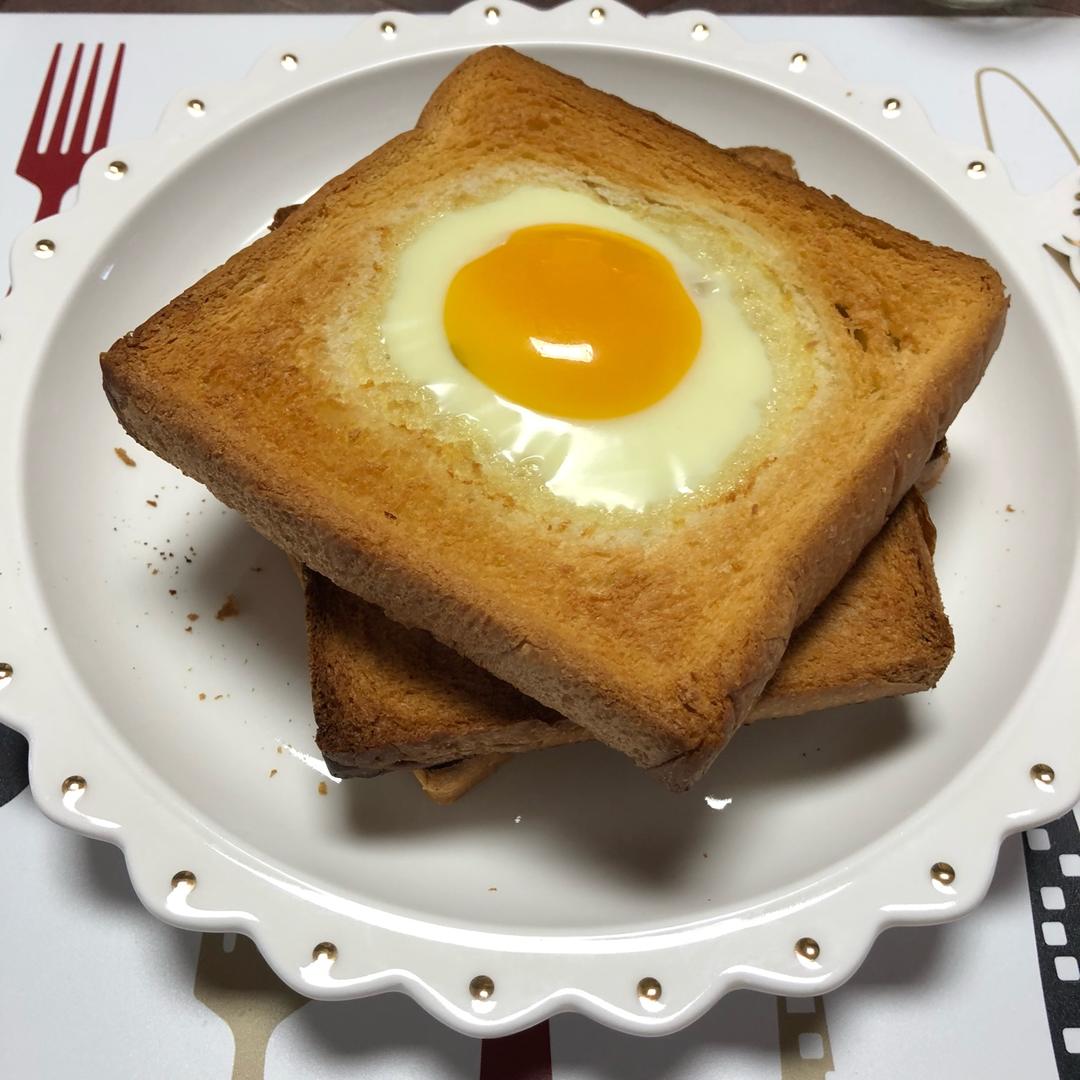 鸡蛋芝士烤吐司