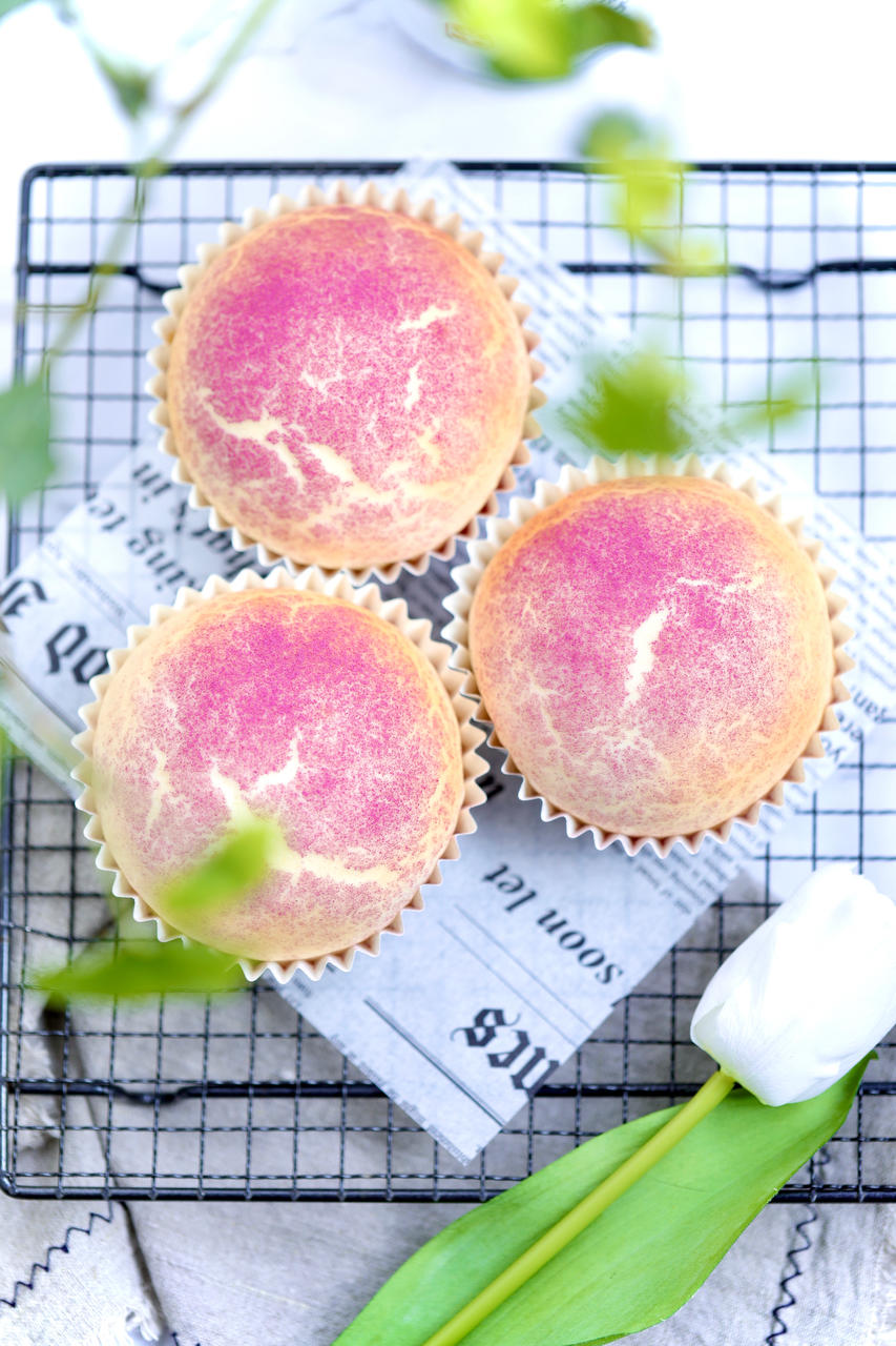 紫色梦幻～紫薯芋泥面包