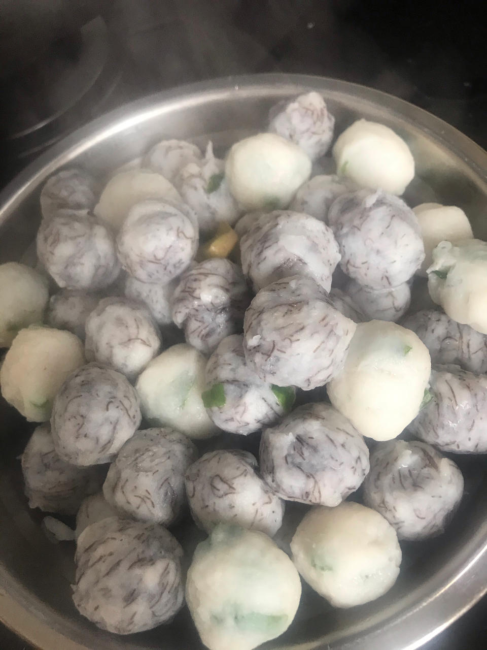 6⃣️自制黑鱼鱼丸，包心鱼丸