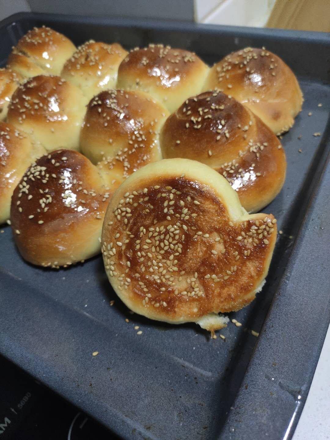 蜂蜜脆底小面包