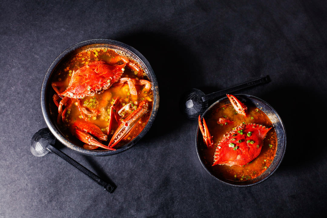 螃蟹味噌汤 | 红红火火年夜饭，吃完明年很"有钳"的做法