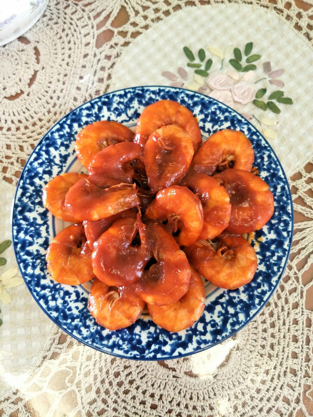 【中餐厅】晓明的即兴茄汁大虾『多图详解』