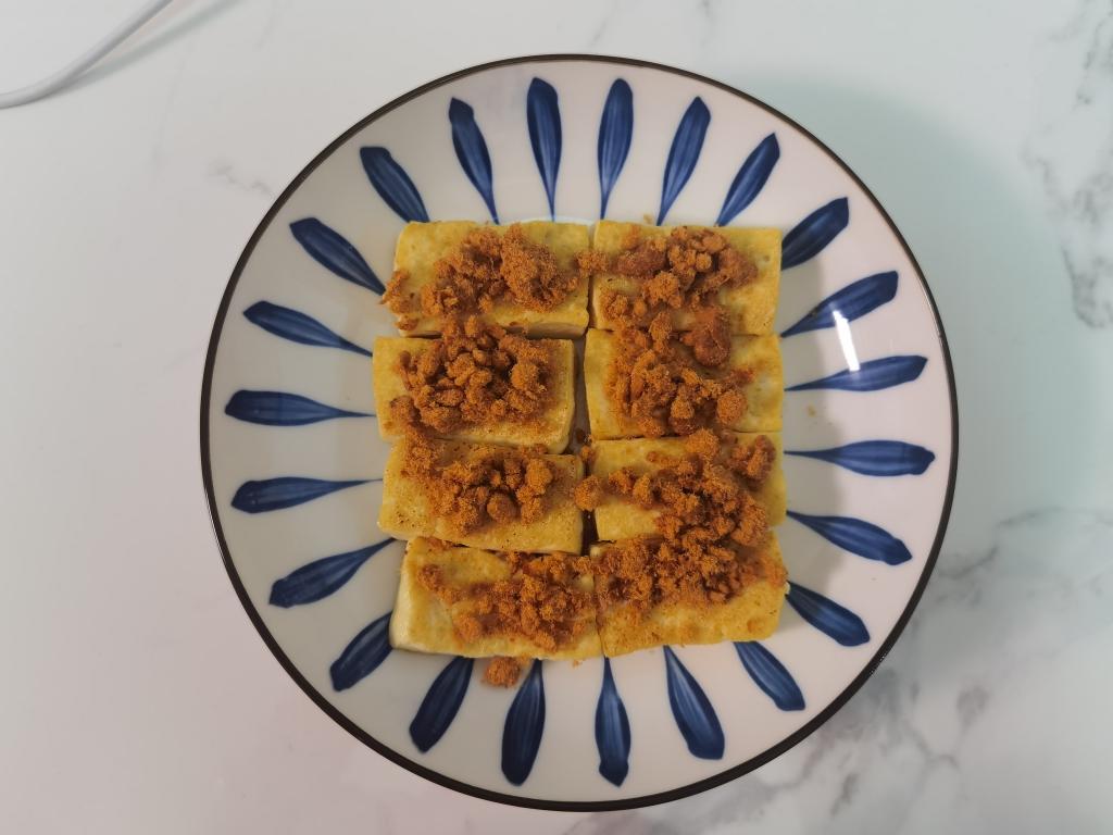 肉松煎豆腐（宝宝营养餐）