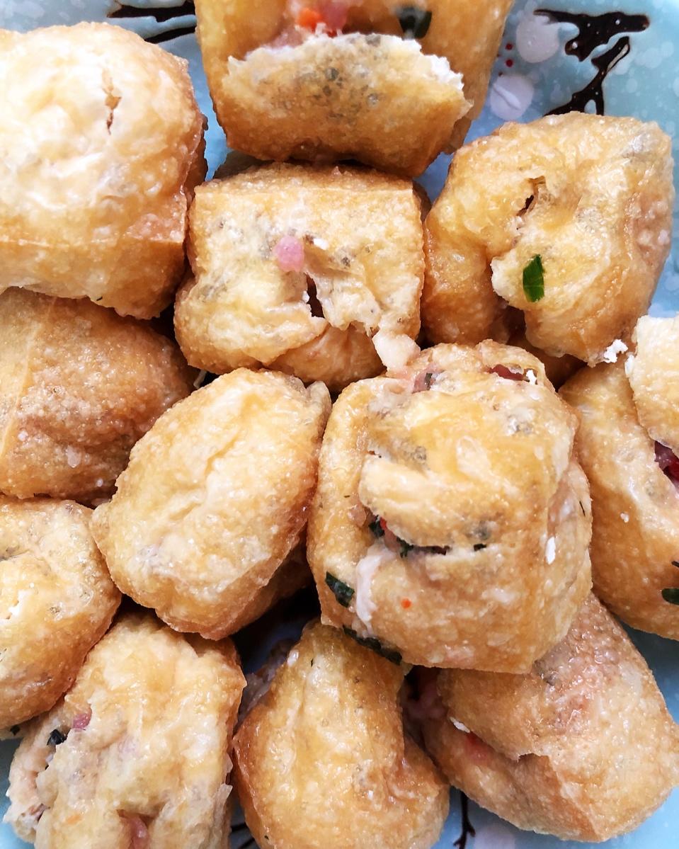 油豆腐圆子（豆腐泡酿肉）