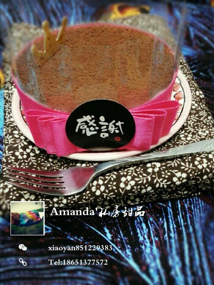 巧克力冻芝士蛋糕