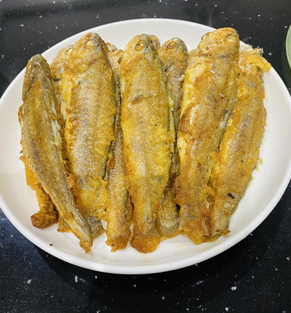 香煎小黄鱼（带鱼）