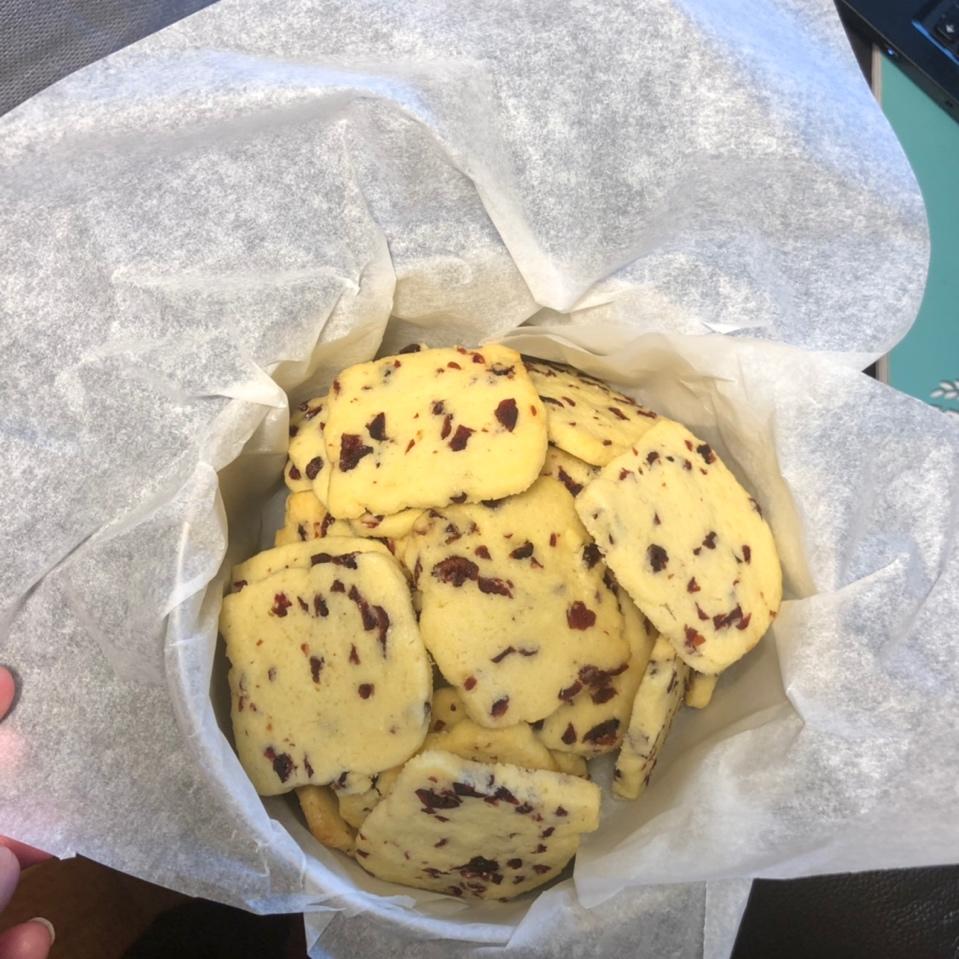 低糖少油版蔓越莓饼干