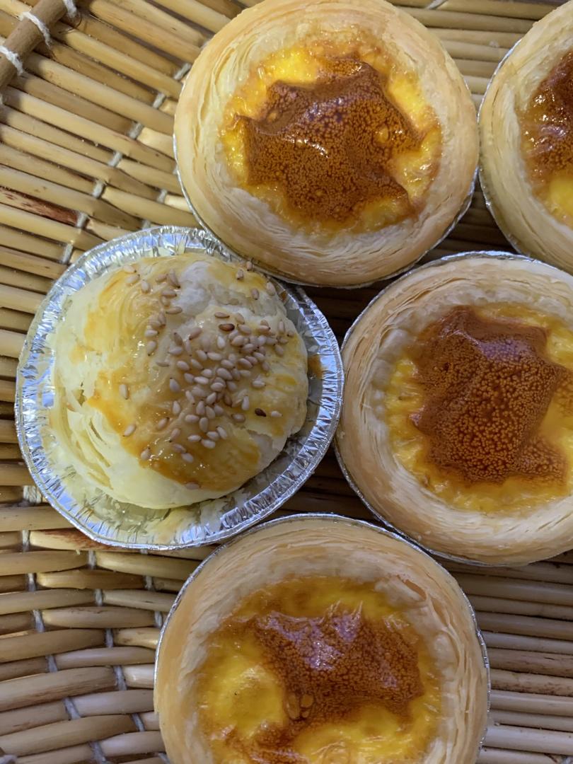 汤圆➕蛋挞皮＝完美汤圆酥