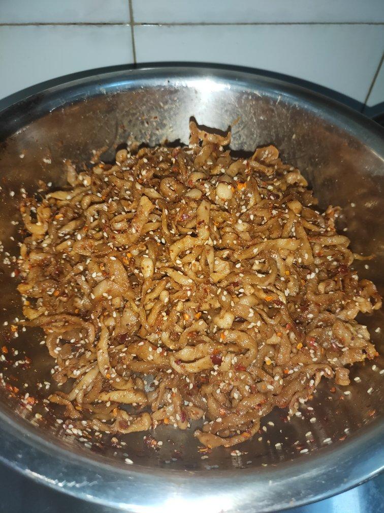 自制香辣萝卜干