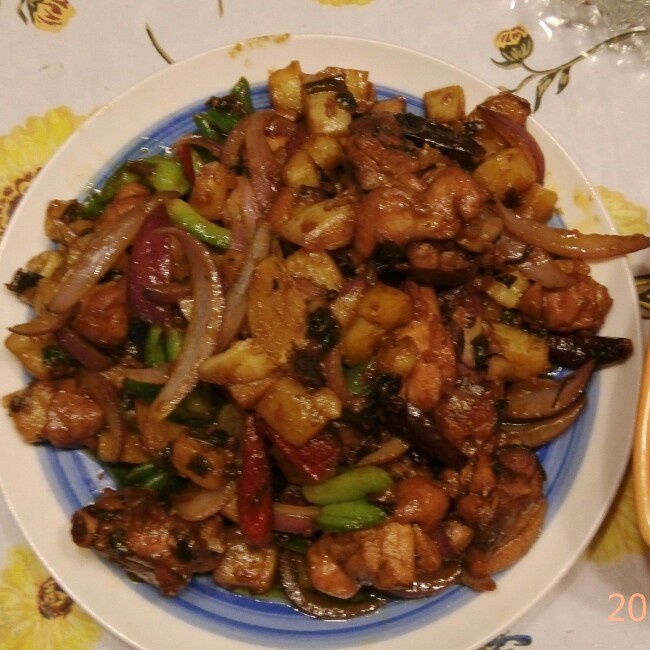 超下饭的新疆大盘鸡