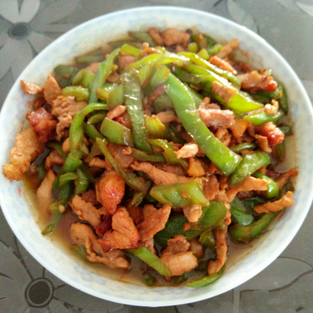 农家小炒肉【记忆中勾魂的油汤】