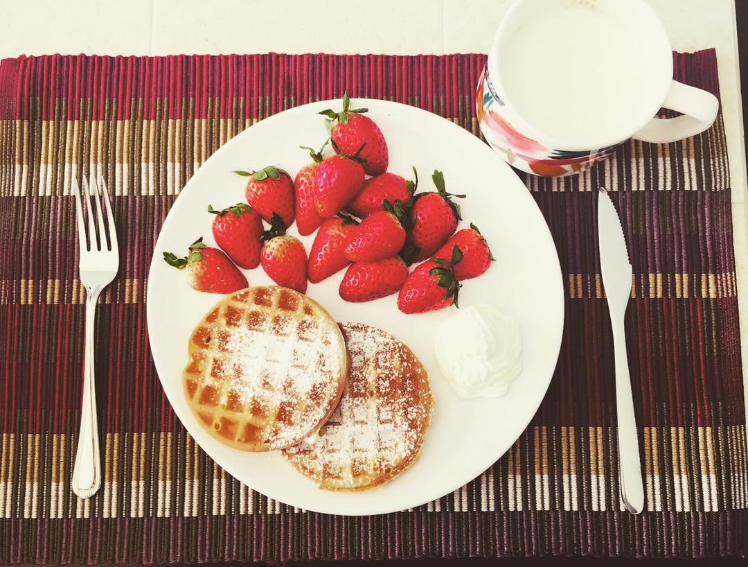 经典格子华夫饼 Belgian Waffle