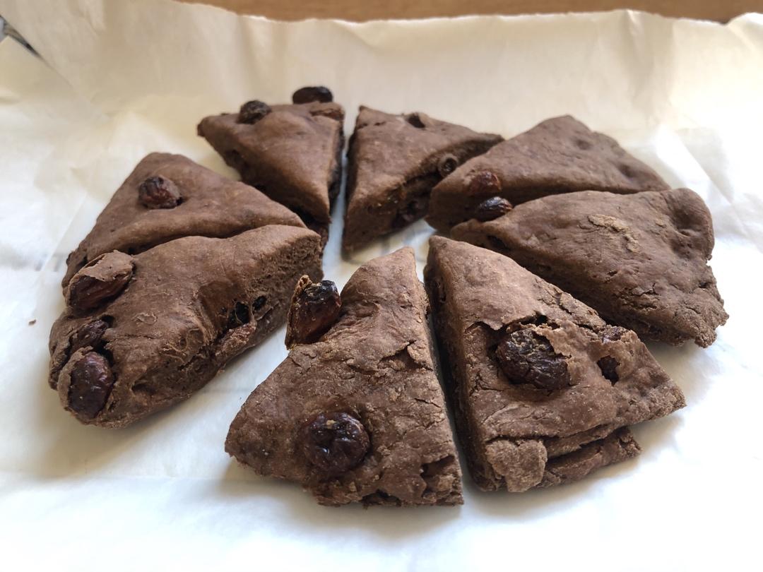 特浓奶盐酵母葡萄干全麦司康【健康小食】