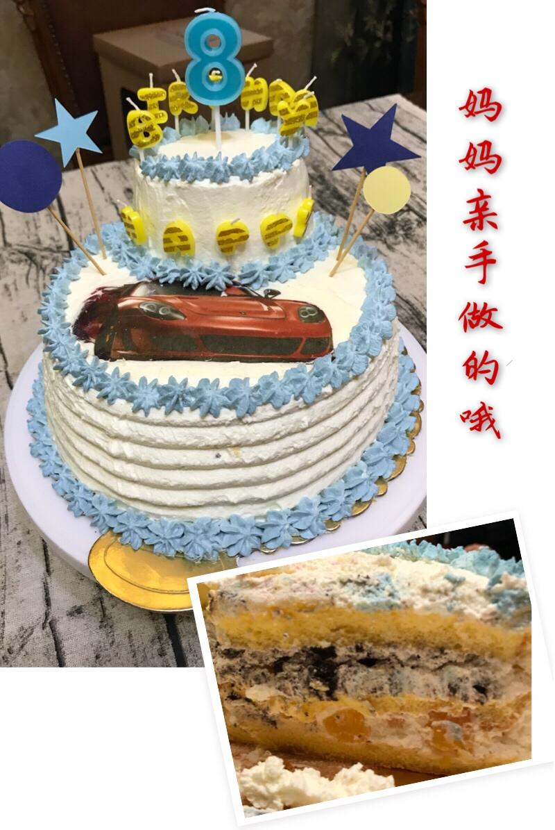 步骤最全面的戚风蛋糕（八寸）做法，成功率高！