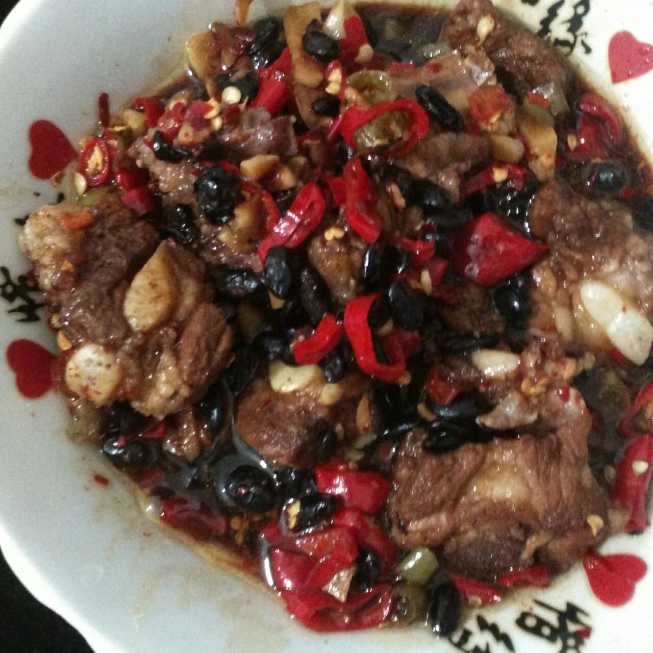 豆鼓蒸排骨
