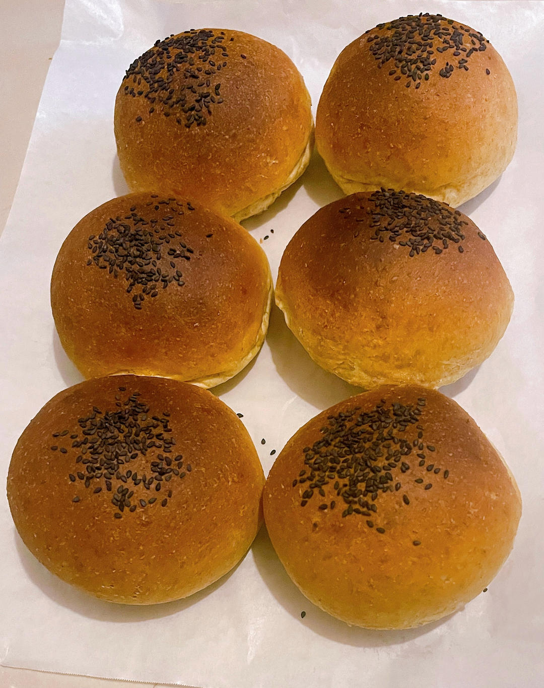 最好吃的🍔全麦汉堡坯（直接法，一发）