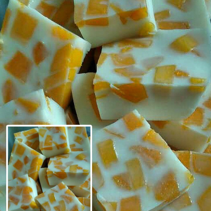 椰汁芒果糕
