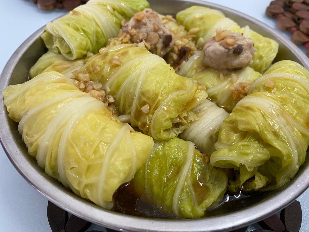 肉酿白菜卷