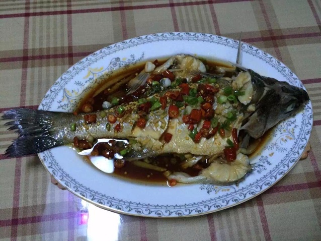 豉汁蒸鱼