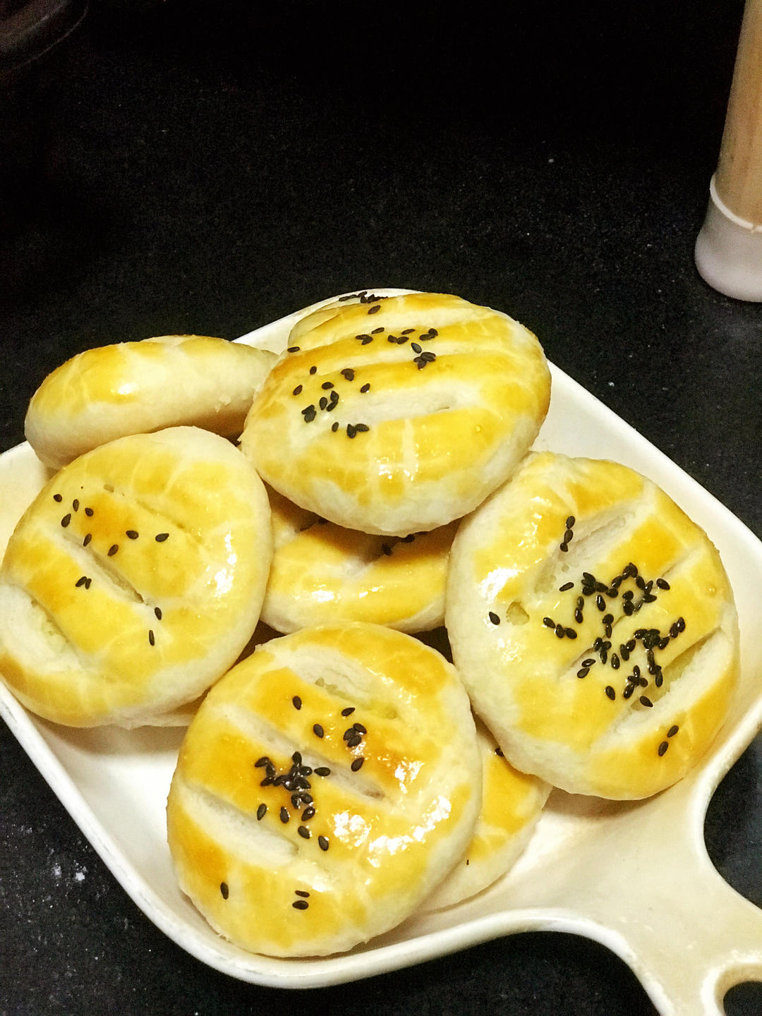 奶黄馅老婆饼【正宗美味0失败】