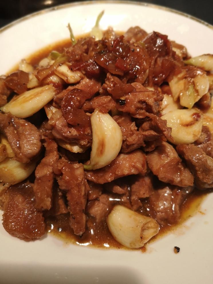 蒜香牛肉粒